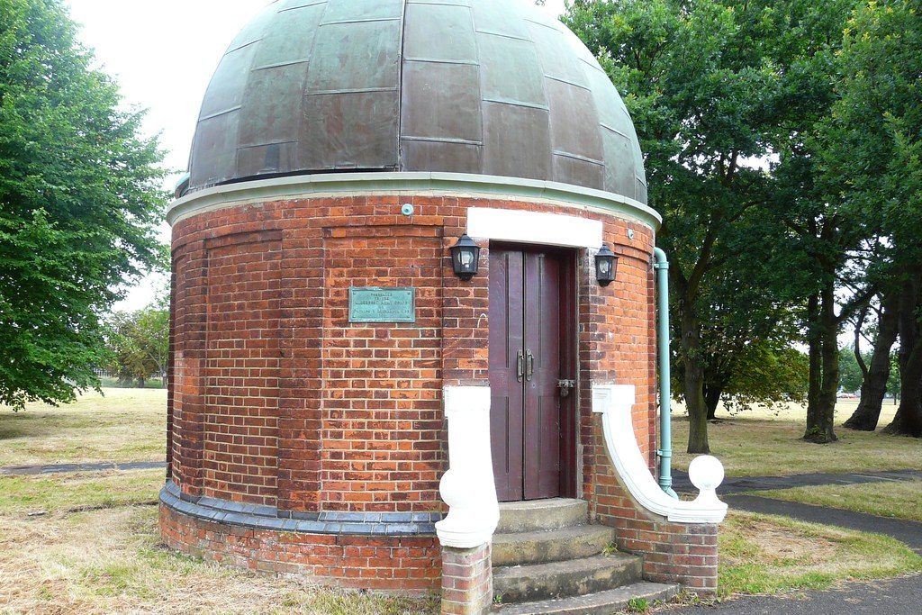 Telescope in Backyard