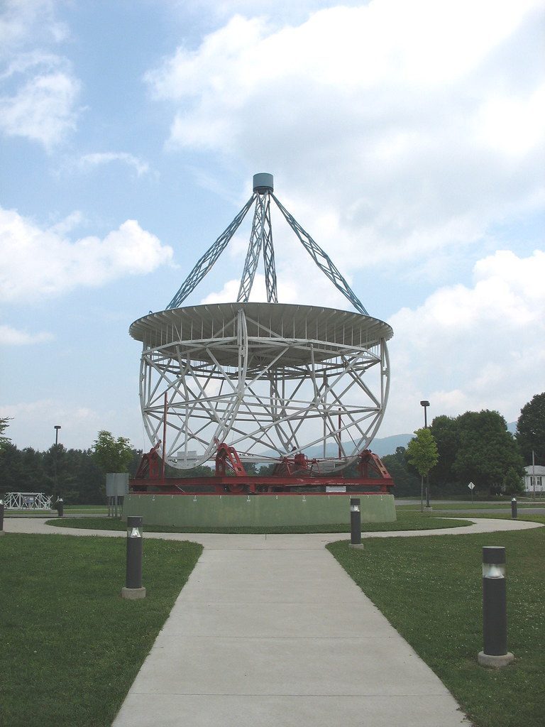 Telescope and night sky