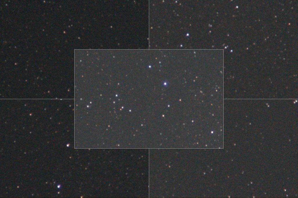 Sky mapping session